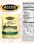 Alessi Autentico Premium Seasoned Risotto Italian Arborio Rice Easy to Prepare 65 Ounce Cheese  Broccolini Pack of 6