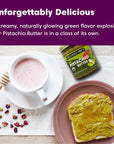 Wilderness Poets, Pistachio Butter - Organic, Raw, 100% Pistachio (8 Ounce)