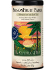 The Republic of Tea PassionFruit Papaya Black Tea Tin of 50 Tea Bags