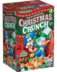 Christmas Crunch Quaker Capn Crunch Cereal Net Wt 40 Ounce