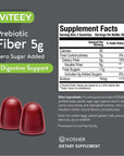 Prebiotic Fiber Gummies 5G - Zero Sugar Added