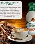 Walden Farms Hazelnut Coffee Creamer 12 oz Bottle Pack of 2 Rich  Smooth  Fresh and Flavorful  Vegan Paleo and Keto Friendly  NonDairy Milk Substitute  0g Net Carbs  For Coffee  Tea  Smoothies  Shakes  Cocktails and More