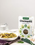 Chickapea Organic Chickpea Pasta with Greens - Spirals - 8 oz (Pack of 6)