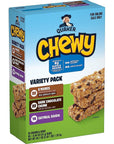 Quaker Chewy Granola Bars, 3 Flavor Back-to-School Variety Pack, 58 Count