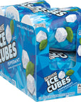 ICE BREAKERS Ice Cubes Peppermint Sugar Free Chewing Gum Bottles, 3.24 oz (6 Count, 40 Pieces)