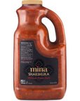 Mina Shakshuka Sauce Moroccan Tomato Sauce 147 Oz Sugar Free Sauce Keto Friendly Perfect to Use as Pasta Sauce and Simmer Sauce Delicious with Eggs Pizza Sandwiches and More 92 lbs