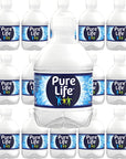 TRIBECA Nestle Pure Life Water 8oz Bottles Pack of 15 with Bay Area Marketplace Napkins