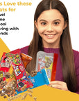 Cereal Bars Variety Pack Breakfast Food Snack Box 30 Individually Wrapped Granola Bars Lucky Charms, Cinnamon Toast Crunch, Cap'n Crunch, Golden Grahams, Peanut Butter Puffs and Reusable Bag