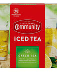 Community Coffee Green Tea Bags 48 ct Pack of 6