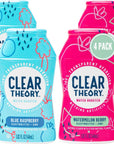 Clear Theory Water Flavoring Drops with Electrolytes Water Enhancer Liquid Flavored Water Drink Mix Hydration for Kids Vegan Gluten Free Low Calorie Blue Raspberry  Watermelon Berry