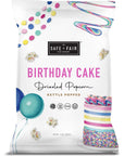 The Safe  Fair Food Company Birthday Cake Drizzled Popcorn75