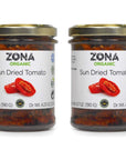 Zona Organic Spanish Sun Dried Tomatoes 67 oz Pack of 2