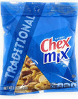 Chex Mix Traditional 175oz Bags  Snack Pack 8 Count