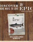 EPIC Snack Strips Smoked Salmon Paleo Friendly 08 oz Strips 10 ct