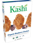 Kashi Breakfast Cereal Blueberry Clusters Organic 134oz Box