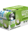 C2O The Orginal Coconut Water with Pulp PlantBased Hydration Non GMO Essential Electrolytes 105 FL OZ 3 Packs of 8 24 Cans Total