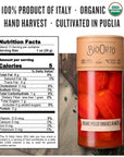 BioOrto Organic Whole Peeled Tomatoes in Water 580ml  196oz