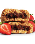 Nature’s Bakery Whole Wheat Fig Bars, Strawberry, Real Fruit, Vegan, Non-GMO, Snack bar, 6 boxes with 6 twin packs (36 twin packs)