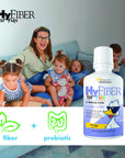 Medtrition HyFiber Liquid Fiber for Kids in Only One Tablespoon, Supports Regularity and Softer Stools, FOS Prebiotics for Gut Health, 6 Grams of Fiber, 32 Servings per Bottle