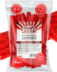 Sweet Roots by Happy Bites Hot Cinnamon Licorice Twists 16 oz  JUMBO Size  Certified Kosher  Vegan  Gourmet  Low Fat