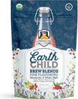 Fermentaholics Organic Earth Child Brew Blends Secondary Fermentation Flavoring for Kombucha Water Kefir and Other Fermented Drinks