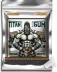 Titan Gum Ultra Tough Hard Chewing Gum for Jawline Training  Tropical Flavor 30Pack  Enhances Jaw Strength Ideal for Muscle Training  Looksmaxxing