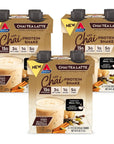 Atkins Chai Tea Latte Protein Shake, 15g Protein, Low Glycemic, 3g Net Carb, 1g Sugar, Keto Friendly