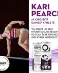 O2 Blackberry Currant Post Workout Recovery Drink  Powerful Electrolyte Drink for Daily Hydration