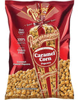 Popcornopolis Gourmet Caramel Corn Popcorn, Popped Popcorn Snack Bags 9.5 Oz