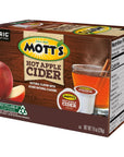 Motts Hot Apple Cider 60 Count 6 Packs of 10