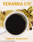 Starbucks VIA Instant Coffee Blonde Roast Packets - Veranda Blend - 1 box (50 packets)