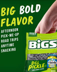 BIGS Sunflower Seeds  Keto Friendly Low Carb On The Go Snack  USA Roasted  Do Flavor Bigger  Vlasic Dill Pickle Spears Sunflower Seed  2 Bags Plus Muchai Card