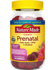 Nature Made Prenatal Gummies with DHA and Folic Acid, Prenatal Vitamin and Mineral Supplement for Daily Nutritional Support, 60 Gummies, 30 Day Supply