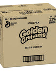 Golden Grahams Cereal Single Serve Bowl 1 Oz Pack of 96