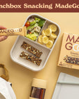 MadeGood Cookies & Creme Granola Bars (36 Count, 0.85oz Each) Contain Nutrients from Vegetables, Gluten Free