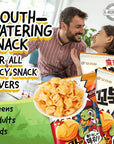 K-Munchies Orion Turtle Chips - 3 Packs of 80-gram Flaming Mala Flavor Korean Chips - Savory, Tasty, Crispy Korean Corn Snacks - Bite-Sized, Satisfyingly Good, On-The-Go Korean Corn Snack for Family