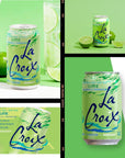 LaCroix Sparkling Water Variety Pack 12 Fl Oz Cans  6 Pack With drinkolin straws By Drinkolin