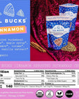 Lil Bucks Sprouted Buckwheat Groats Raw Organic, Grain-Free Granola (CINNAMON, 3 Pack)