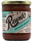 Rawmio Chocolate Hazelnut Spread 16 oz Jar 16 Serving per Jar  Raw Organic Vegan GlutenFree