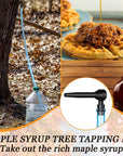 Maple Syrup Taps Vacuum Tubing Lines Maple Syrup Tree Tapping Tubing Line Maple Syrup Tapping Kit with 20 Pieces Maple Tree Taps Maple Sap Spiles for Maple Birch Syrup Collection 500 ft