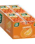 Tic Tac Orange Flavored Mints, Bulk 12 Pack, On-The-Go Refreshment, Stocking Stuffer, 1 Oz Each