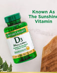 Nature's Bounty Vitamin D, Immune Support, Vitamin Supplement, 2000 IU, 50 mcg, Softgels, 350 Ct