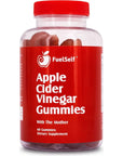 FuelSelf Apple Cider Vinegar Gummy Vitamins with The Mother 1 Pack - 60 Count