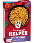 Hamburger Helper Cheesy Shells 240g85oz Imported from Canada