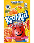 KoolAid Unsweetened Caffeine Free Peach Mango Zero Calories Powdered Drink Mix 192 Count Pitcher Packets