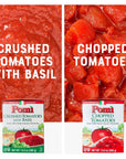 Pomì Crushed Tomatoes with Basil  Creamy Velvety Italian Tomato Sauce with a Touch of Salt No Additives or Preservatives Tomato Crushed  Made from 100 Fresh Italian Tomatoes  138oz Pack of 12