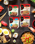 KAME Noodle Combo Pack  Udon Soba Hokkien and Thai Ribbon StirFry Noodles  Authentic Japanese and Asian Flavors  Versatile WheatBased Noodles for StirFries Salads Soups and More