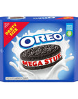 OREO Mega Stuf Chocolate Sandwich Cookies Party Size 1 lb 935 oz