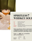 SPIRITLESS Kentucky 74 NonAlcoholic Bourbon Whiskey Spirit Distilled Ingredient for Cocktails Made in Kentucky with Real American Oak 700ml Bottle