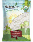 Food to Live Organic Coconut Milk Powder 7 Pounds  NonGMO Dehydrated Fresh Coconut Milk Pure Unsweetened Vegan Bulk Dairy Free KetoFriendly PlantBased Creamer Contains Maltodextrin